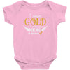 I Wear Gold For My Hero In Haven Baby Bodysuit