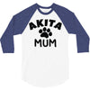 akita mum 3/4 Sleeve Shirt