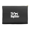 the dogfather bluetick coonhound white Accessory Pouches