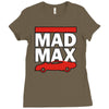 run m Ladies Fitted T-Shirt
