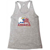 science bless america Racerback Tank