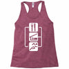 v2 eat sleep run Racerback Tank