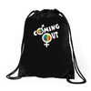 coming out Drawstring Bags