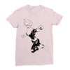 captain marvel 7 Ladies Fitted T-Shirt
