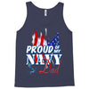 navy dad Tank Top