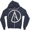 atheist atheism atheismus Zipper Hoodie