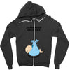 Estimated Delivery September Baby Boy Zipper Hoodie