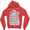 battle fungale Zipper Hoodie