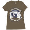 your authority is not recognized in fort kickass Ladies Fitted T-Shirt