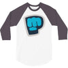 pewdiepie the blue brofist 3/4 Sleeve Shirt
