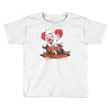 happy halloween clown Toddler T-shirt