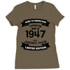 Premium Vintage 1947 Ladies Fitted T-Shirt