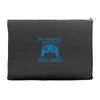 my favorite exercise is video games Accessory Pouches