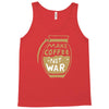 make coffee not war Tank Top