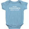 Make Westeros Great Again Baby Onesie
