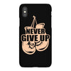 Never Give Up Uterine Cancer Awareness iPhoneX