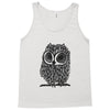 owl on athletic Tank Top