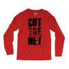 cut the net Long Sleeve Shirts