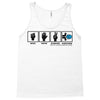 rock paper scissors hadouken Tank Top