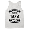 Premium Vintage 1978 Tank Top