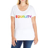 Equality LGBT Ladies Curvy T-Shirt