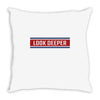 Look Deeper Throw Pillow