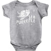 sea turtle cat Baby Bodysuit