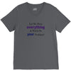 drop everything V-Neck Tee