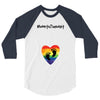 Worth The Wait Baby Foot 3/4 Sleeve Shirt
