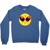 Lemon with Disco Glasses Crewneck Sweatshirt