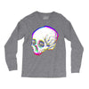 skull glitch Long Sleeve Shirts