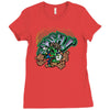 mario smash! Ladies Fitted T-Shirt