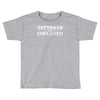 tattooed and employed Toddler T-shirt
