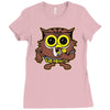 mr. owl Ladies Fitted T-Shirt