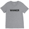 wanker brit british england english gift idea expat dad funny tee shir V-Neck Tee