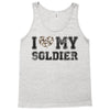 i love my soldier hunter camouflage Tank Top