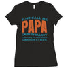 call me papa Ladies Fitted T-Shirt