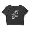 wander explore hike Crop Top