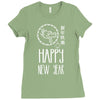 happy new year Ladies Fitted T-Shirt
