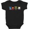 hello avengers Baby Bodysuit