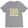 knew she was a thug V-Neck Tee