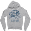 Death Wave Zipper Hoodie