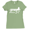 super corsair race 57 reno air racer decal f4u f2g air racing Ladies Fitted T-Shirt