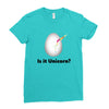 is it Unicorn Ladies Fitted T-Shirt