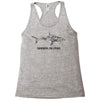 shark alpha Racerback Tank