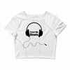 feed me beats Crop Top
