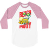 beach party 3/4 Sleeve Shirt