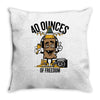40 aaaounces Throw Pillow