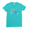 beware of cerberus Ladies Fitted T-Shirt