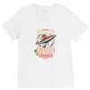 never surrender V-Neck Tee